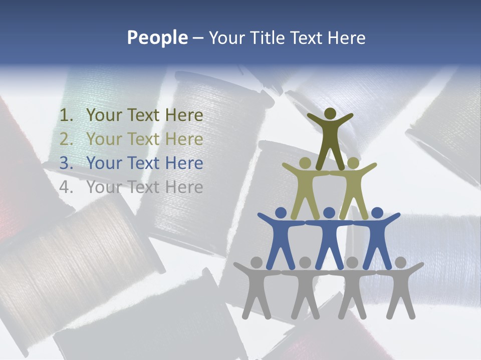 Needle Image Crafly PowerPoint Template