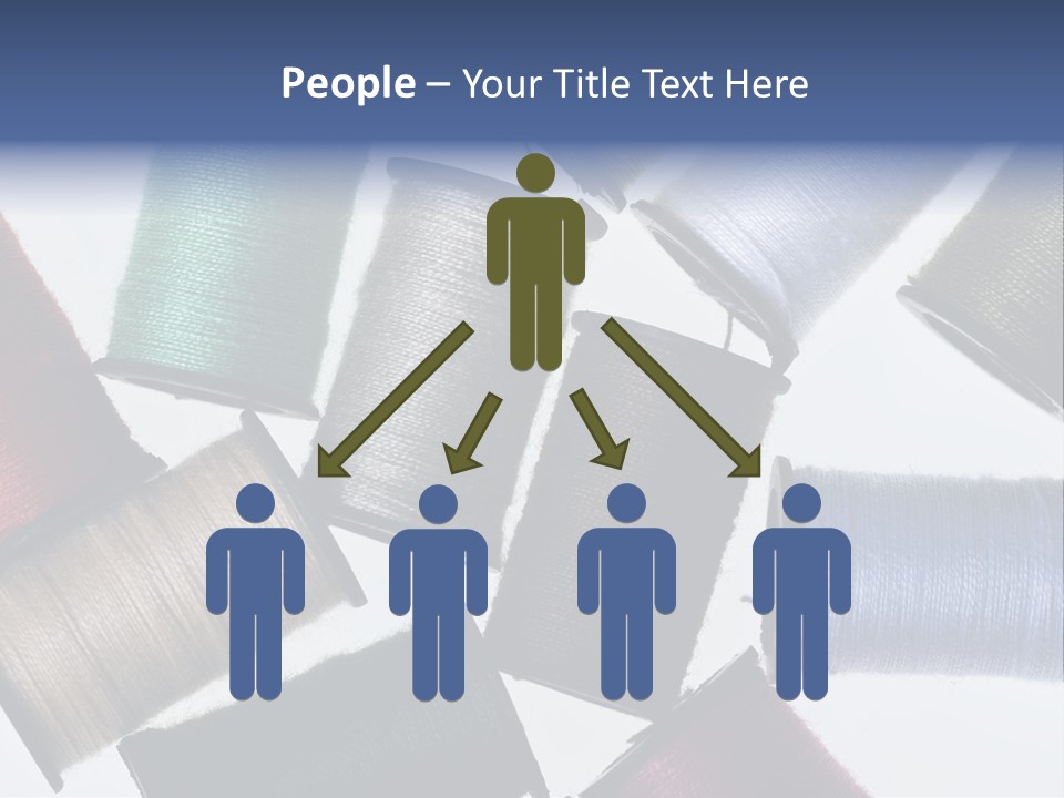 Needle Image Crafly PowerPoint Template