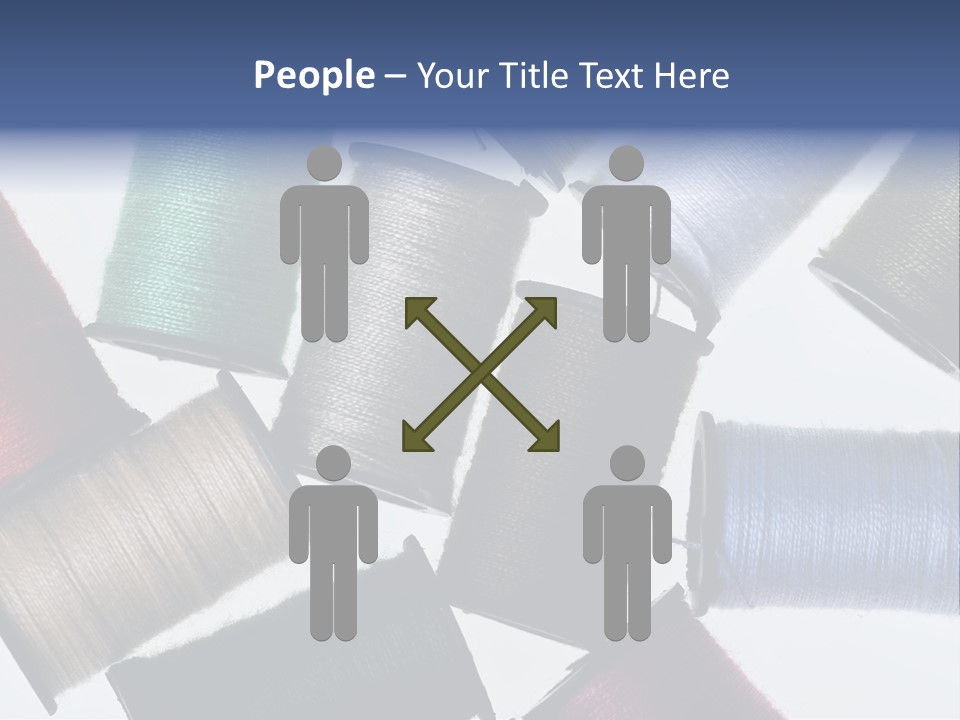 Needle Image Crafly PowerPoint Template