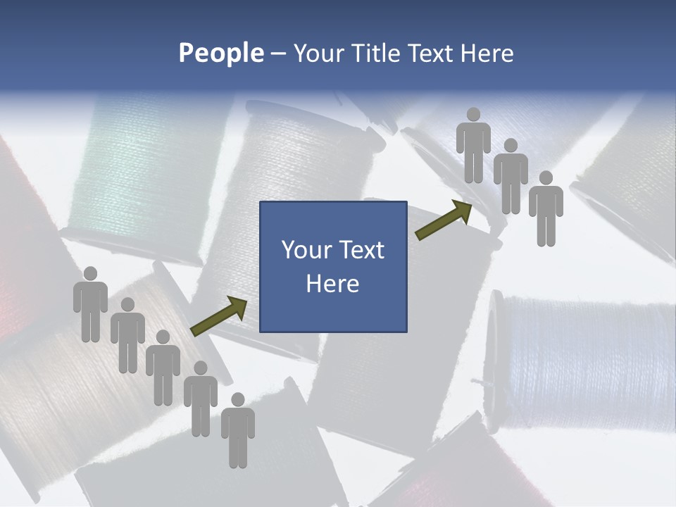 Needle Image Crafly PowerPoint Template