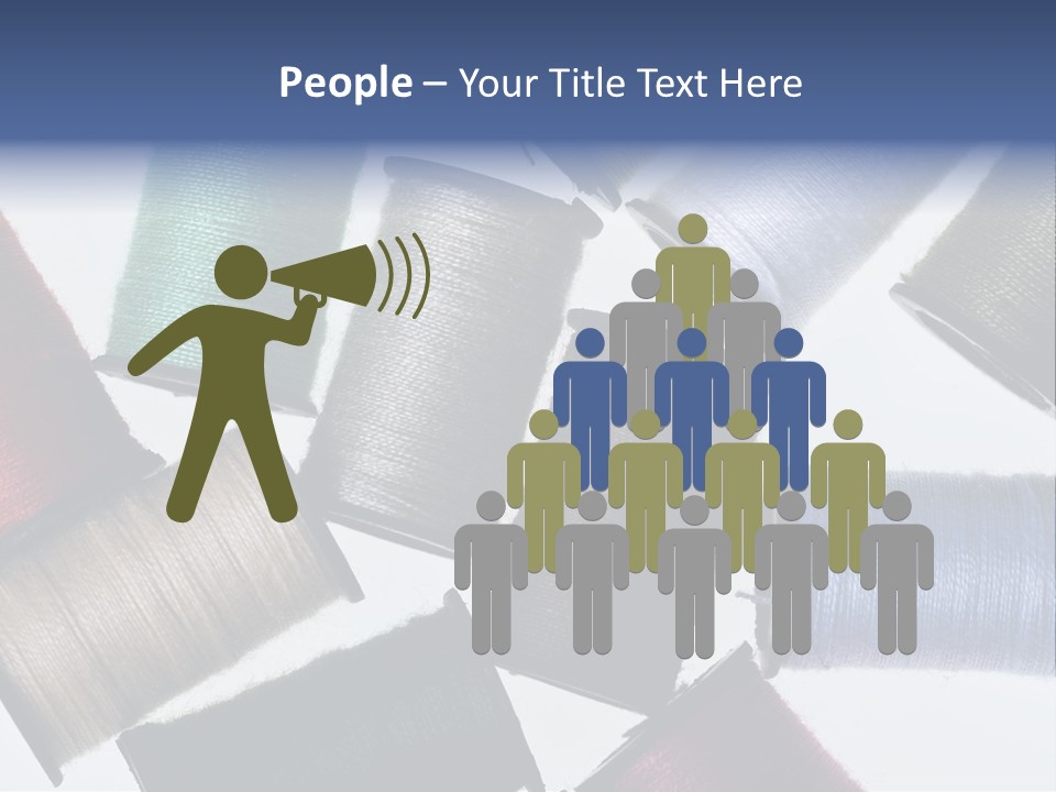 Needle Image Crafly PowerPoint Template