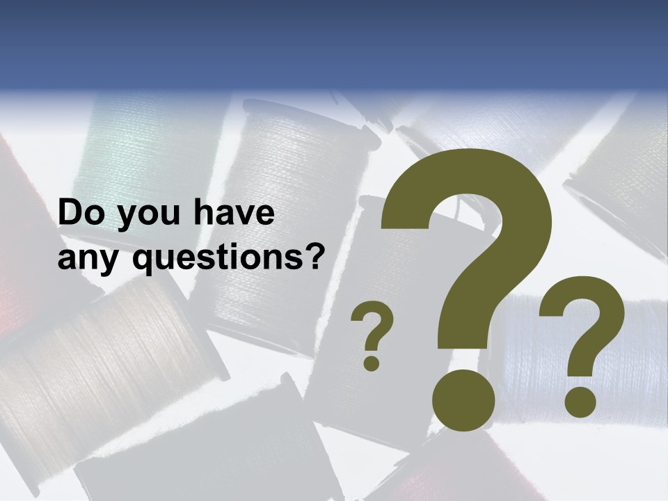 Needle Image Crafly PowerPoint Template