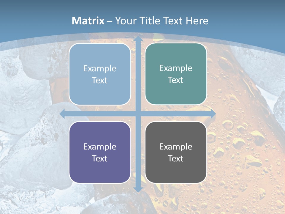 Ice Cold Beer PowerPoint Template