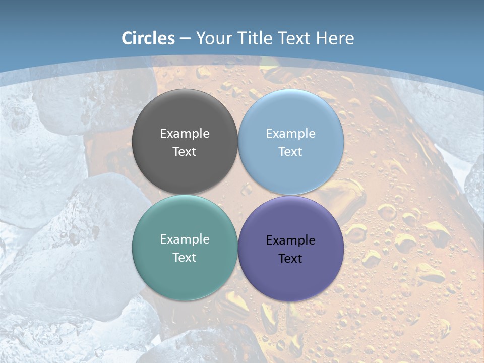 Ice Cold Beer PowerPoint Template