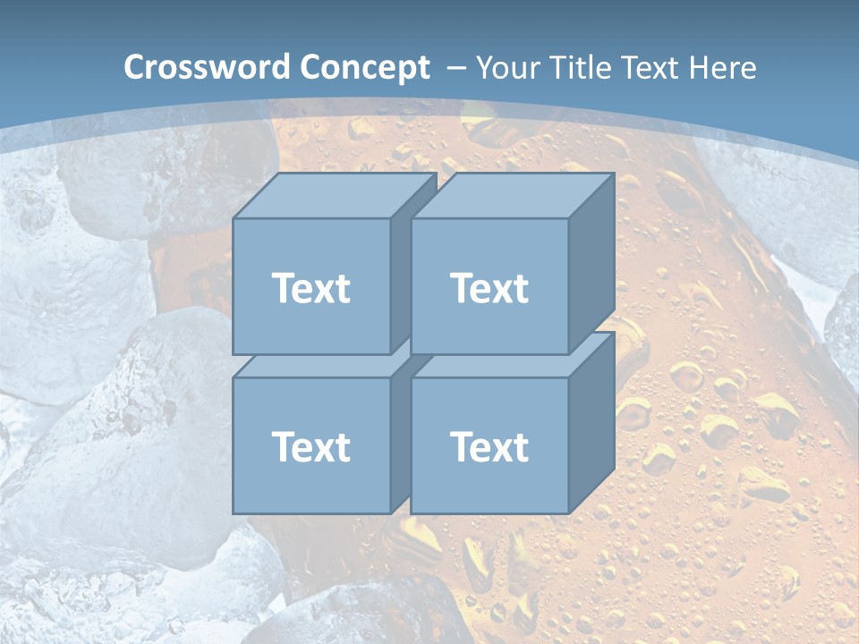 Ice Cold Beer PowerPoint Template