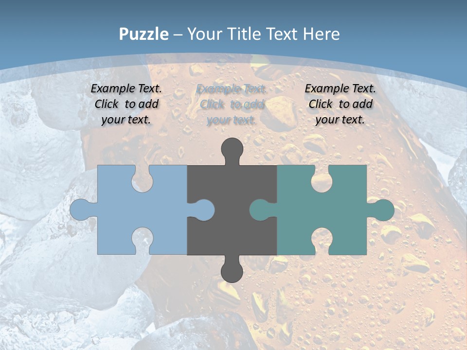 Ice Cold Beer PowerPoint Template