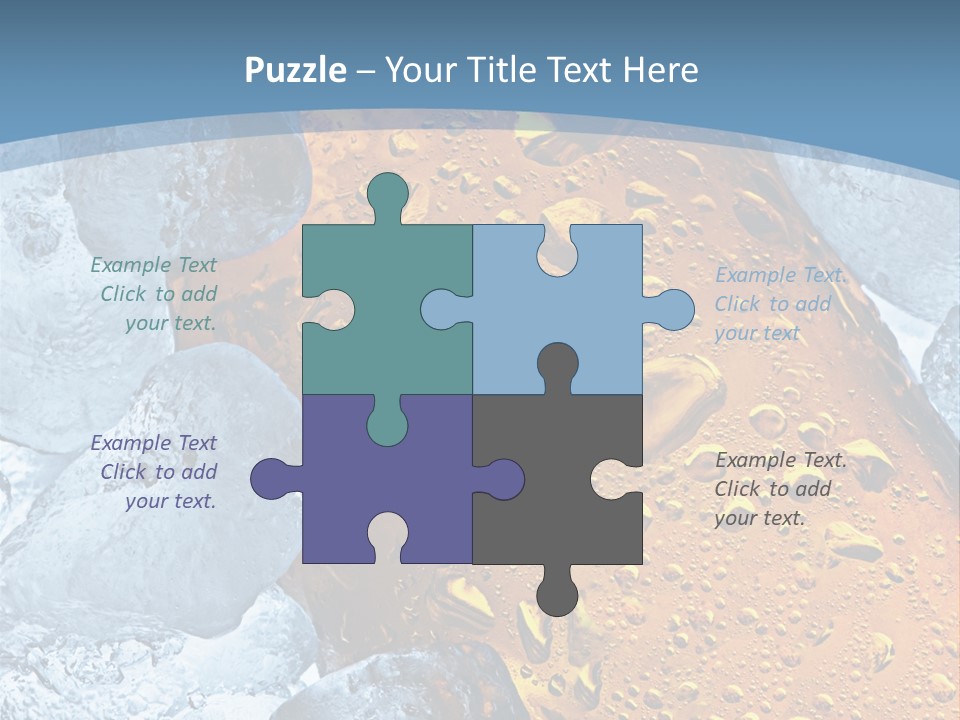 Ice Cold Beer PowerPoint Template