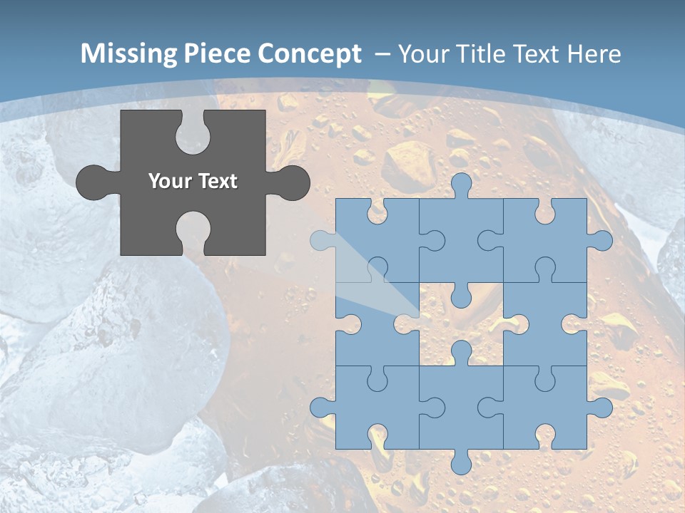 Ice Cold Beer PowerPoint Template