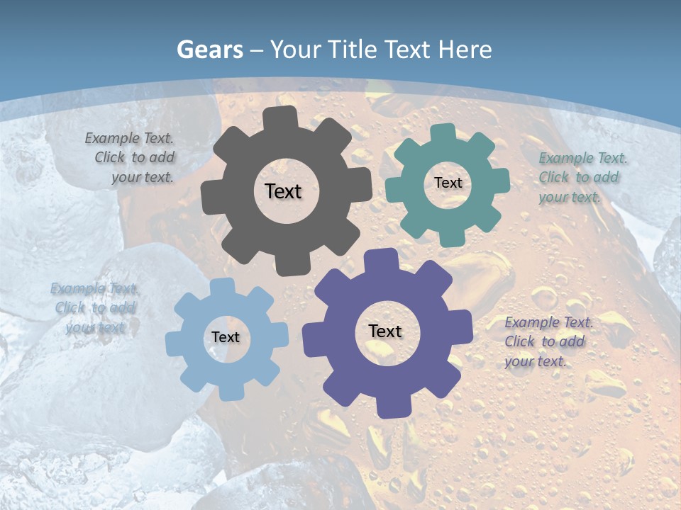 Ice Cold Beer PowerPoint Template