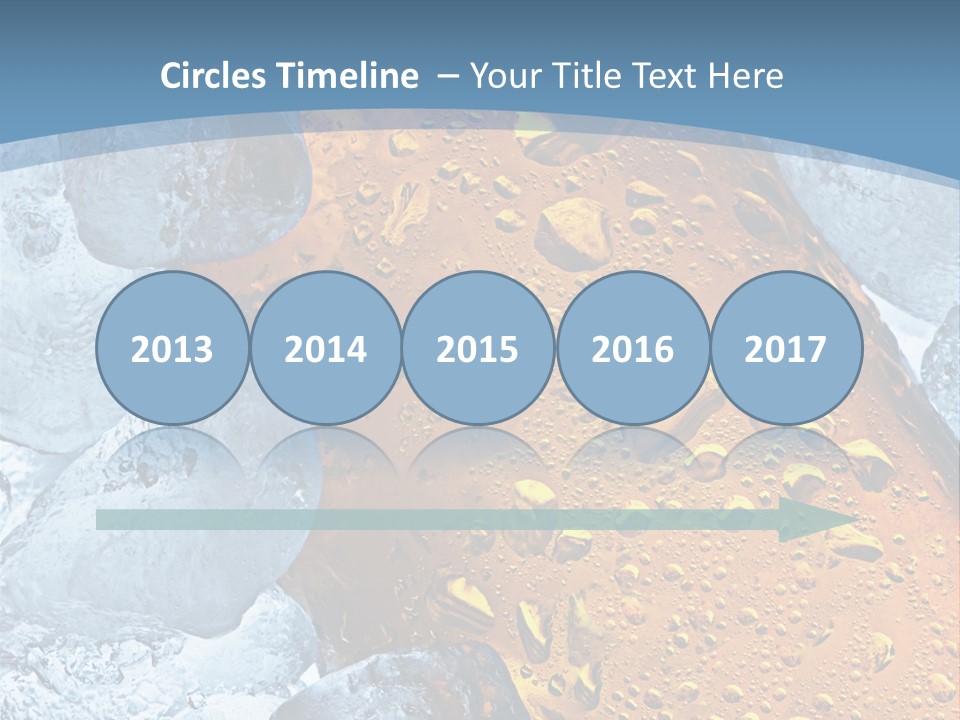 Ice Cold Beer PowerPoint Template