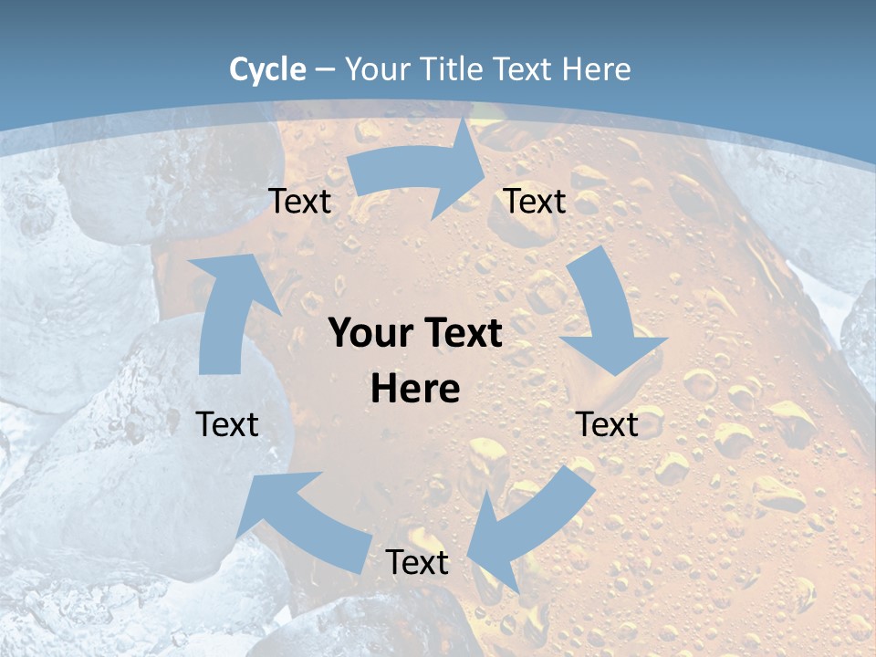 Ice Cold Beer PowerPoint Template
