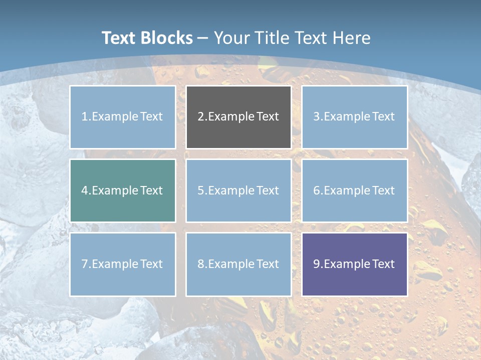 Ice Cold Beer PowerPoint Template