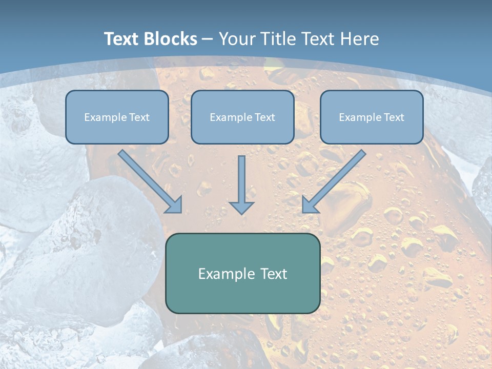 Ice Cold Beer PowerPoint Template