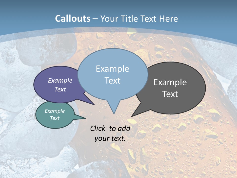 Ice Cold Beer PowerPoint Template