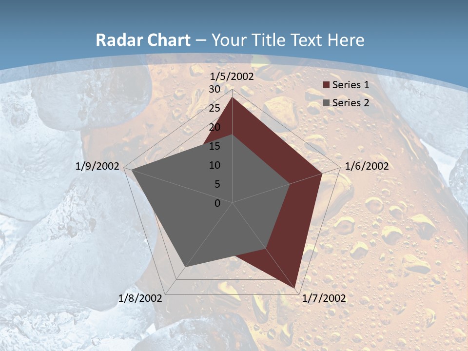 Ice Cold Beer PowerPoint Template
