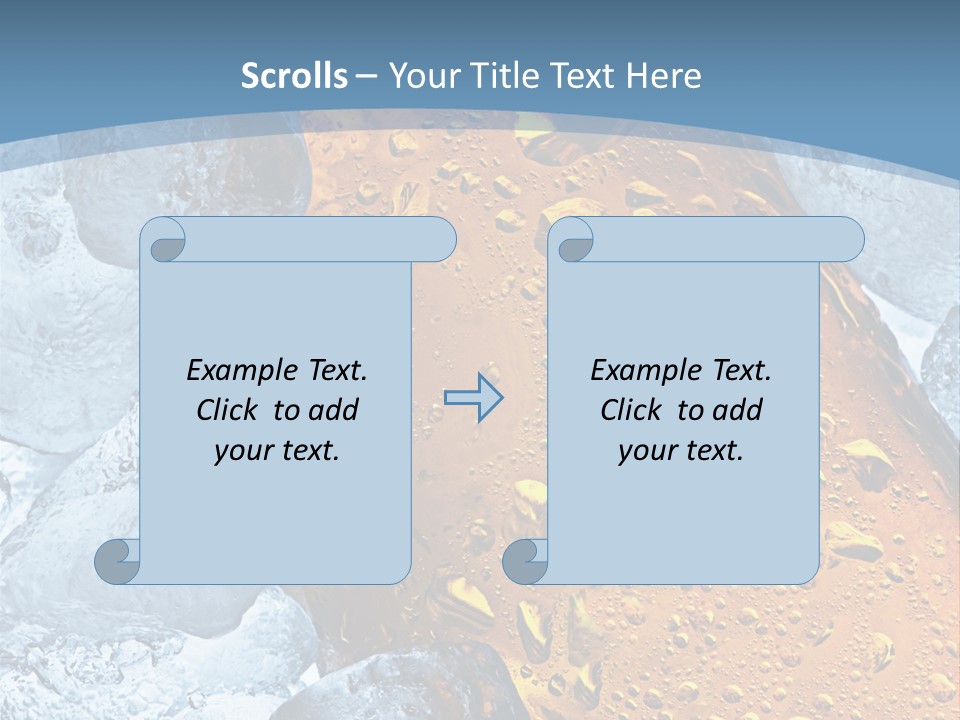 Ice Cold Beer PowerPoint Template