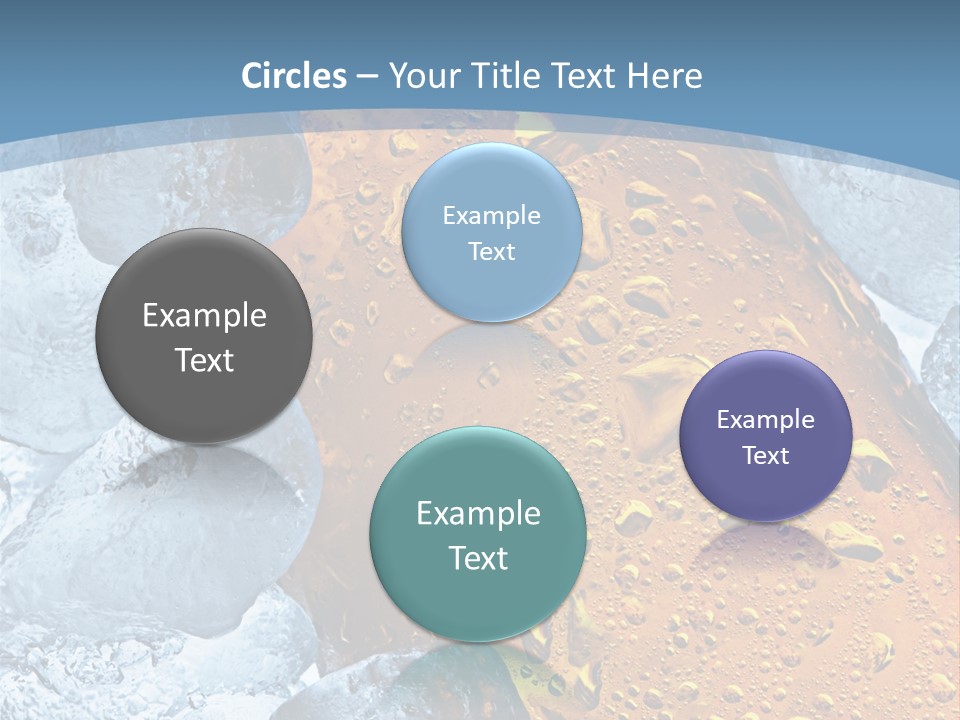 Ice Cold Beer PowerPoint Template
