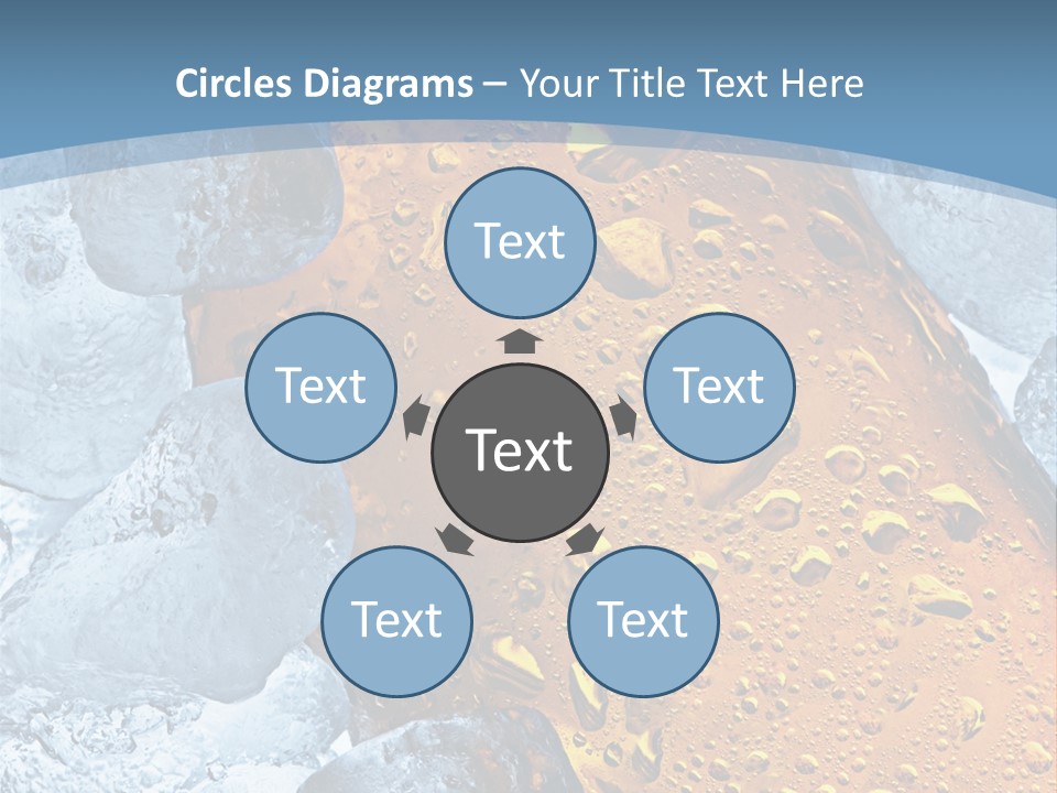 Ice Cold Beer PowerPoint Template