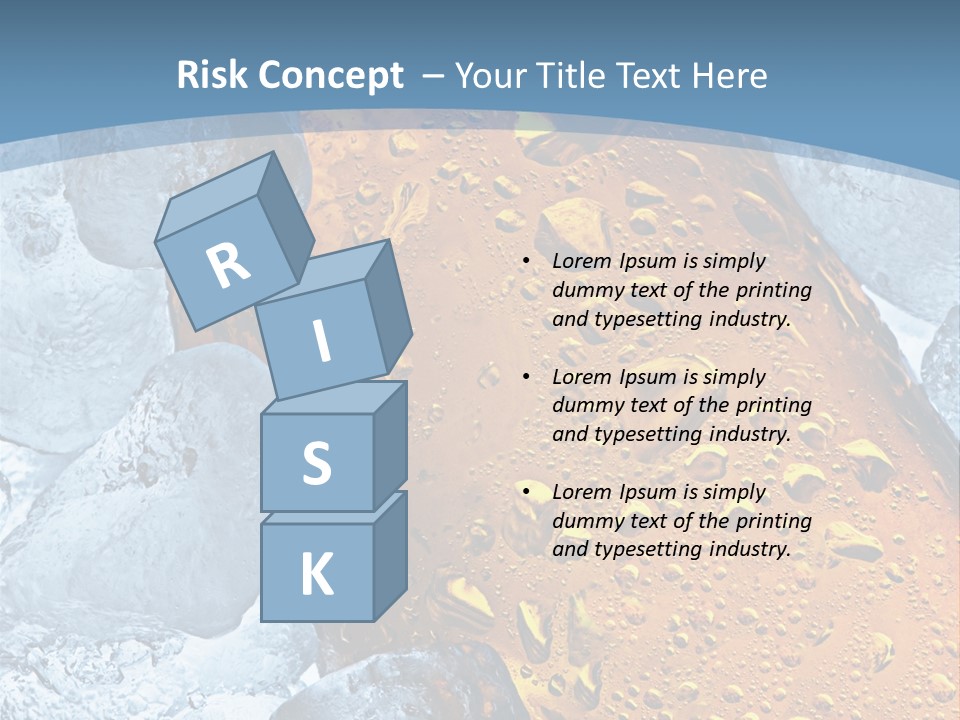 Ice Cold Beer PowerPoint Template