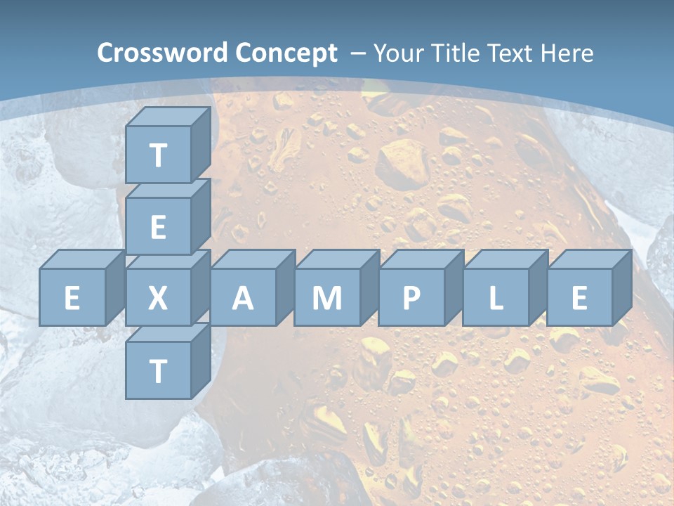 Ice Cold Beer PowerPoint Template