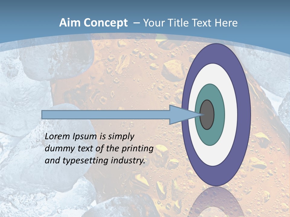 Ice Cold Beer PowerPoint Template