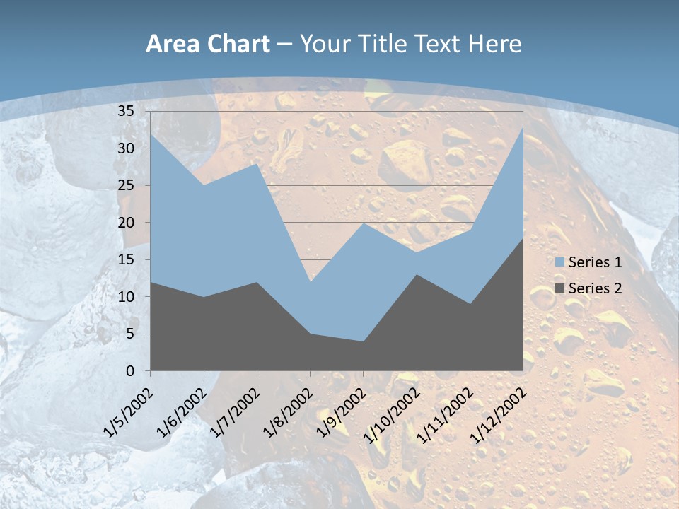 Ice Cold Beer PowerPoint Template