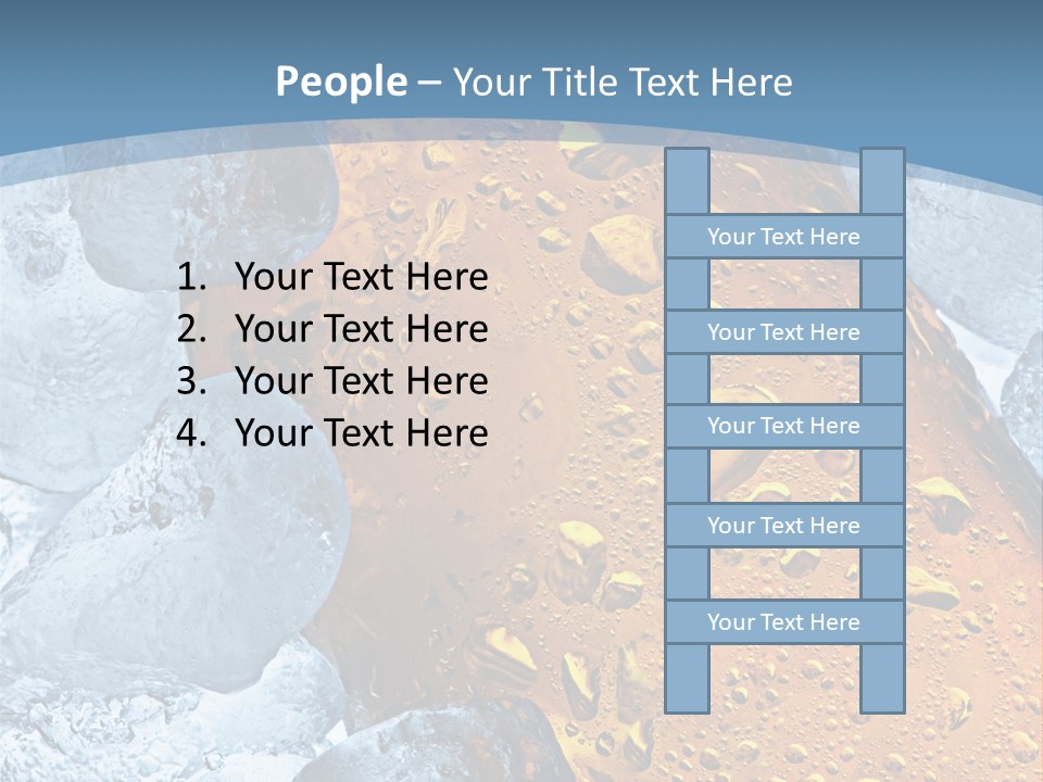 Ice Cold Beer PowerPoint Template