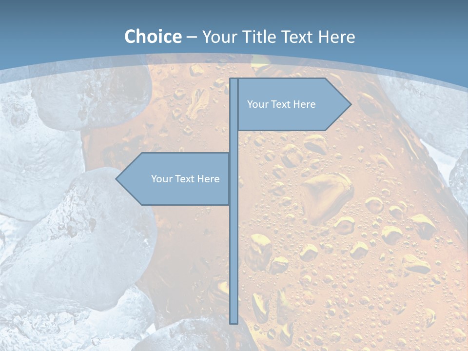 Ice Cold Beer PowerPoint Template