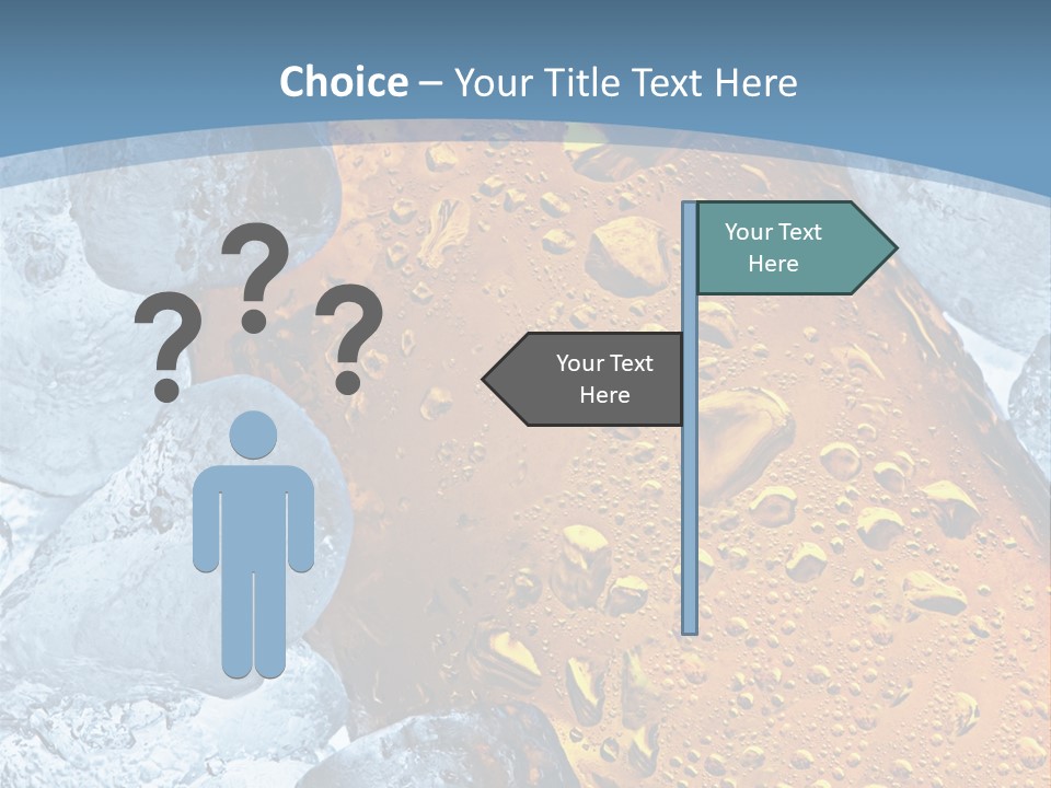 Ice Cold Beer PowerPoint Template