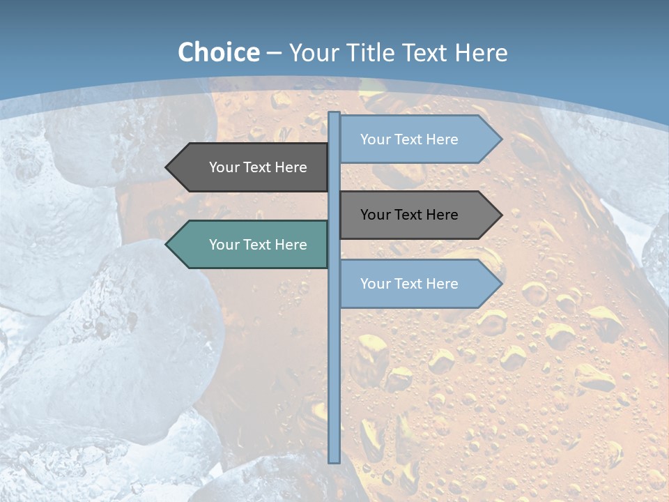 Ice Cold Beer PowerPoint Template