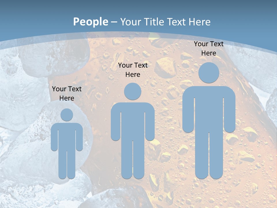 Ice Cold Beer PowerPoint Template