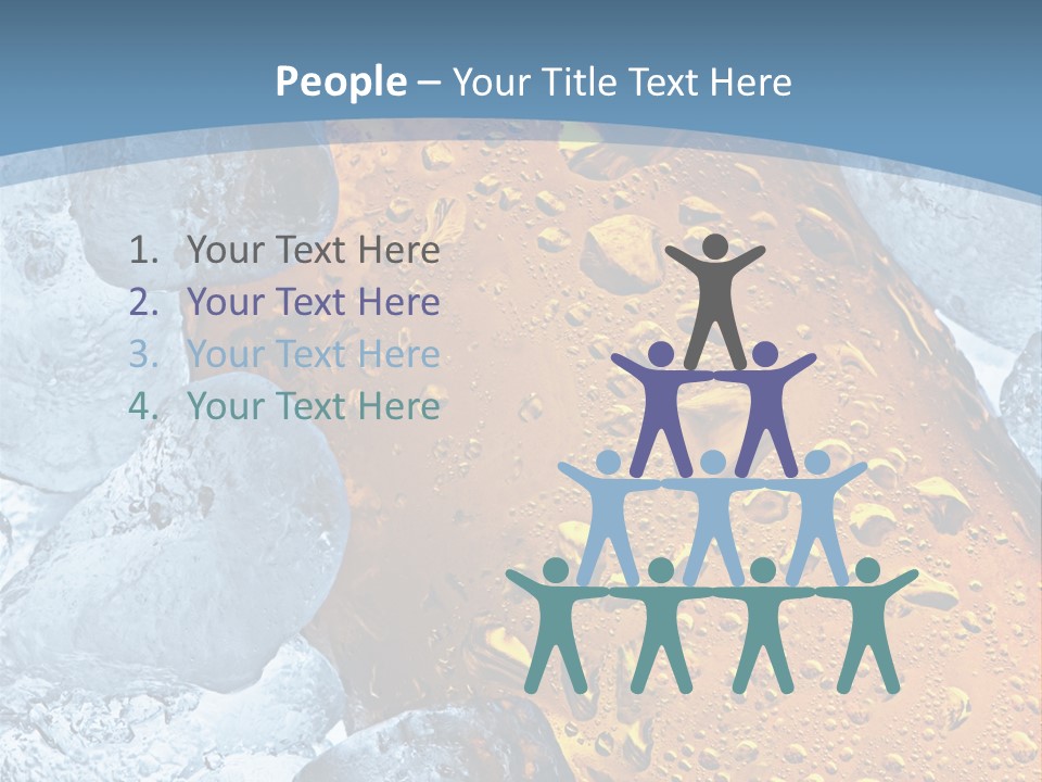 Ice Cold Beer PowerPoint Template