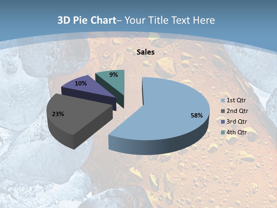 Ice Cold Beer PowerPoint Template
