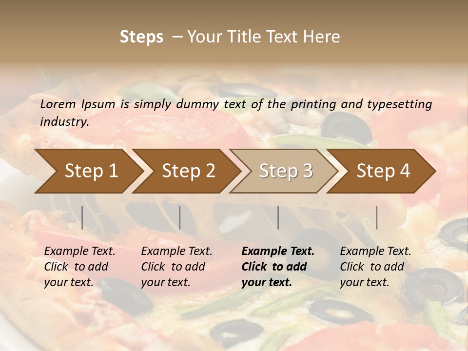 Fresh Pizza PowerPoint Template