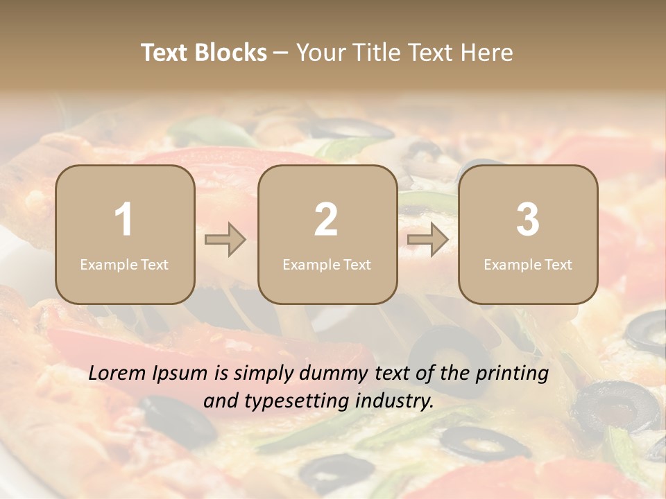 Fresh Pizza PowerPoint Template