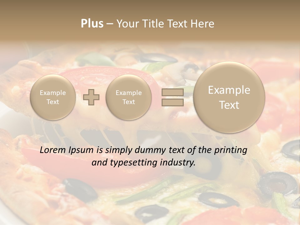 Fresh Pizza PowerPoint Template