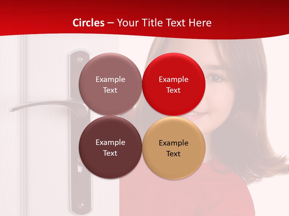 Attractive Female Woman PowerPoint Template