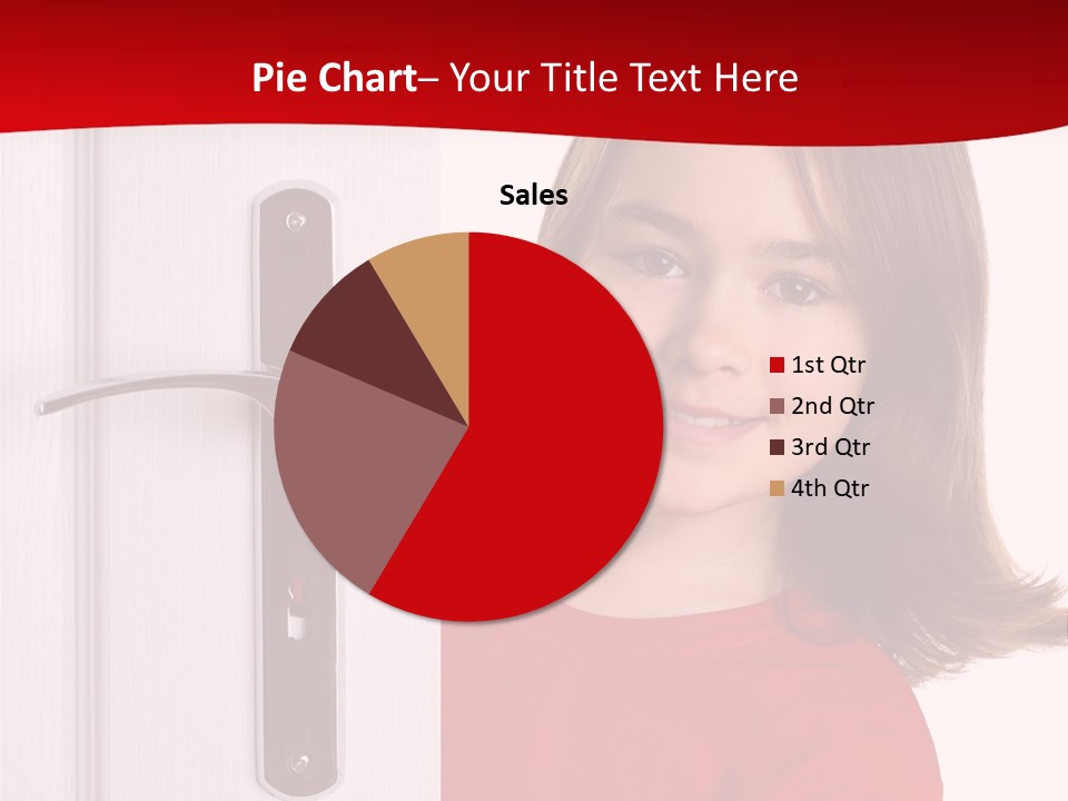 Attractive Female Woman PowerPoint Template