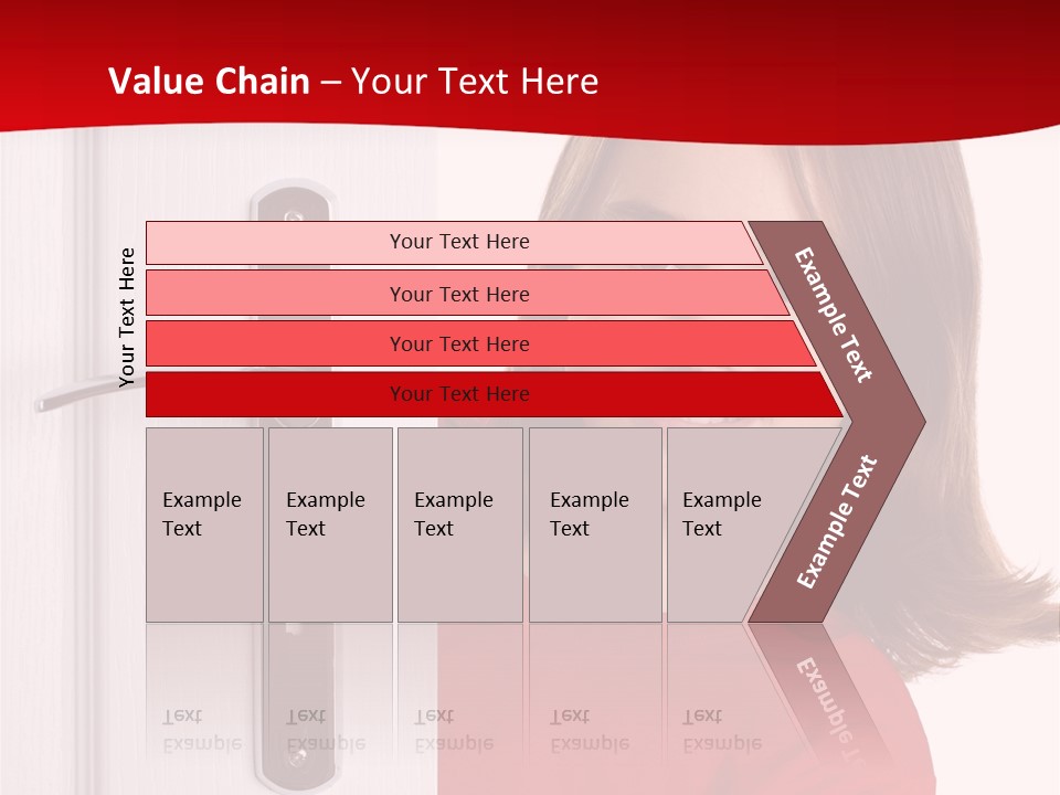 Attractive Female Woman PowerPoint Template