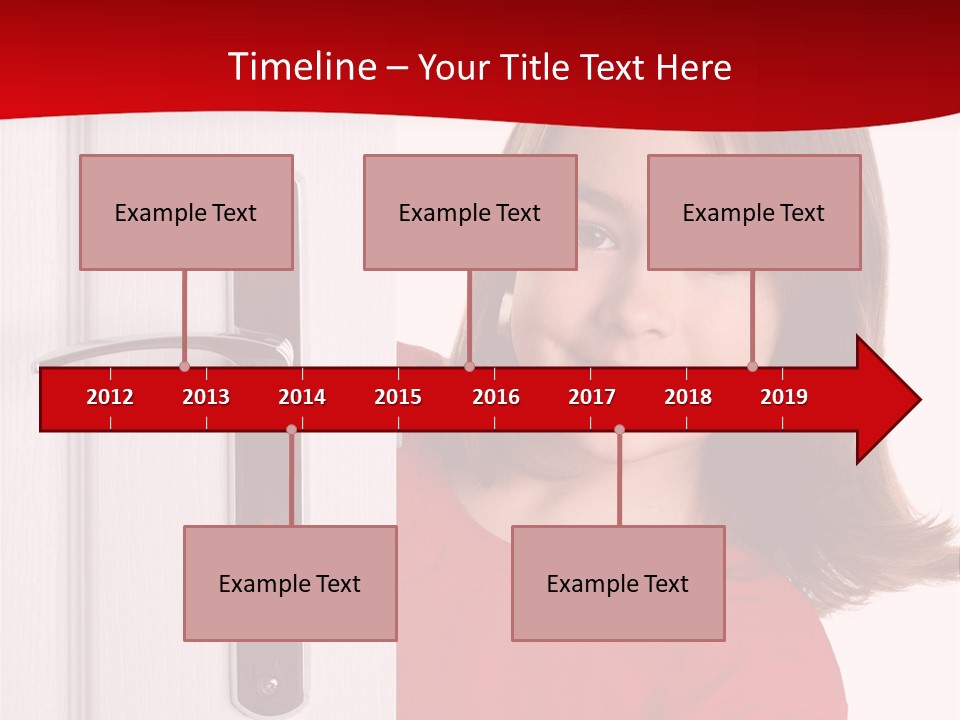 Attractive Female Woman PowerPoint Template