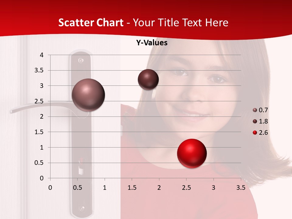 Attractive Female Woman PowerPoint Template