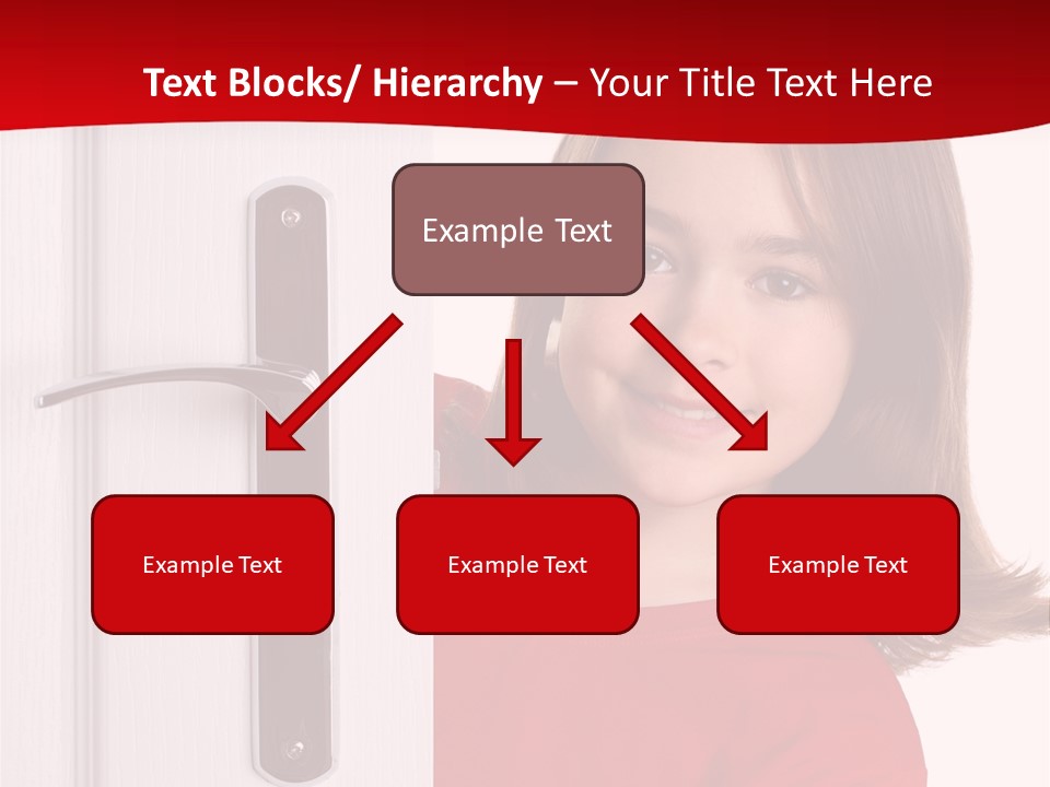 Attractive Female Woman PowerPoint Template