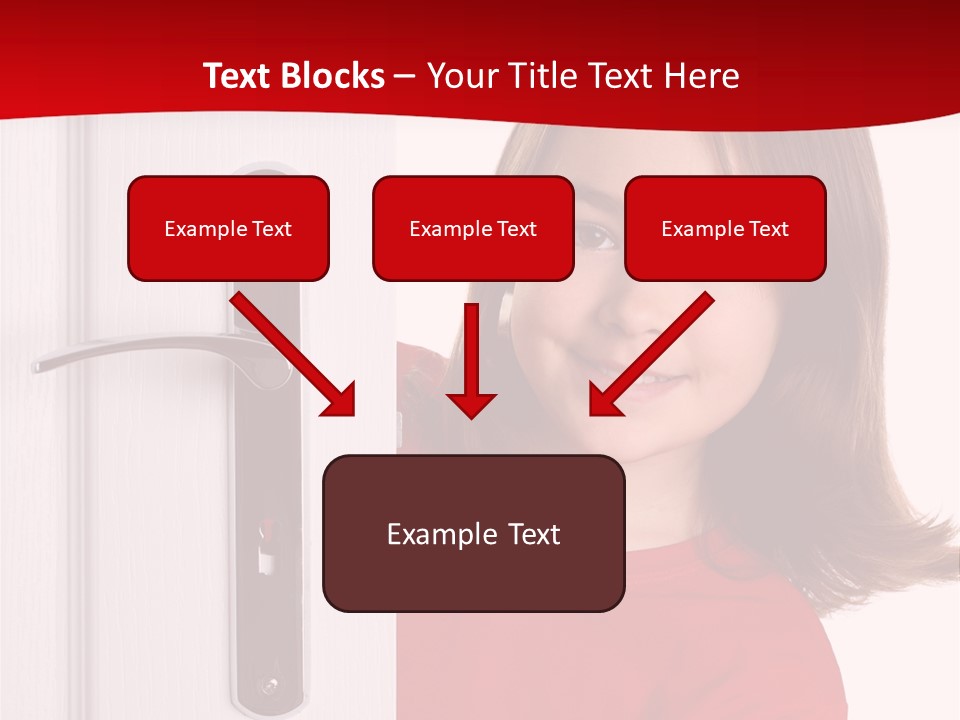 Attractive Female Woman PowerPoint Template