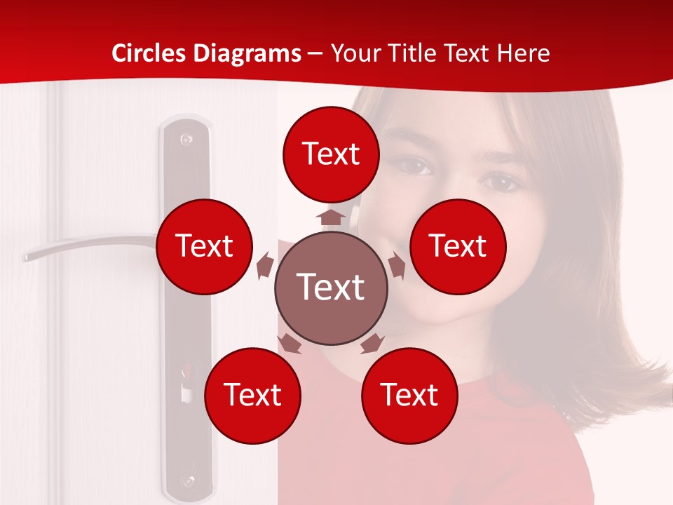 Attractive Female Woman PowerPoint Template