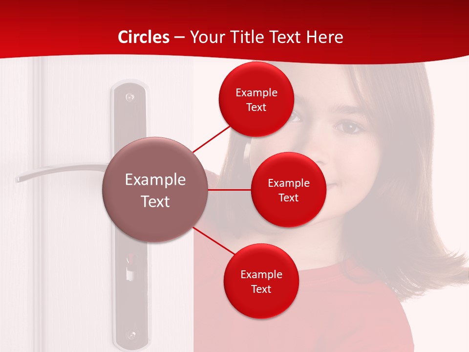 Attractive Female Woman PowerPoint Template