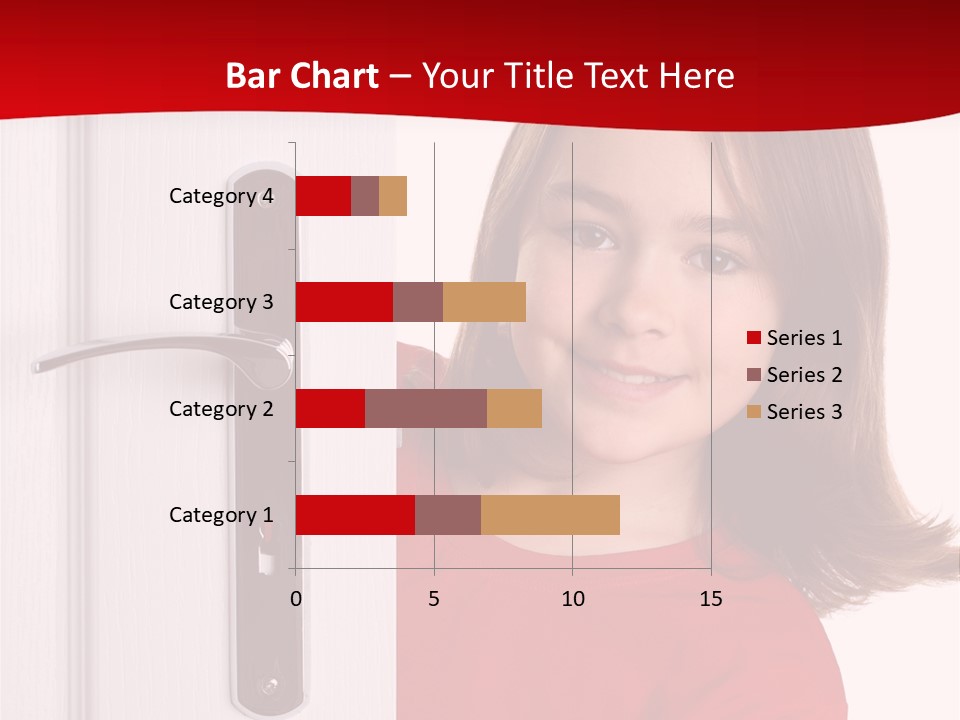 Attractive Female Woman PowerPoint Template