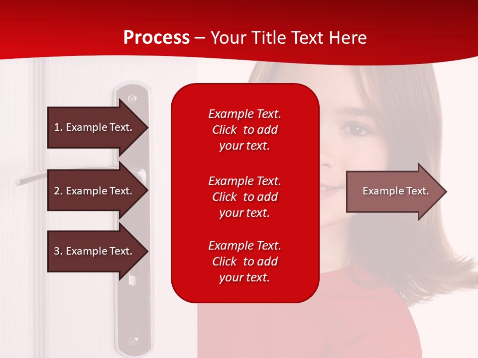 Attractive Female Woman PowerPoint Template
