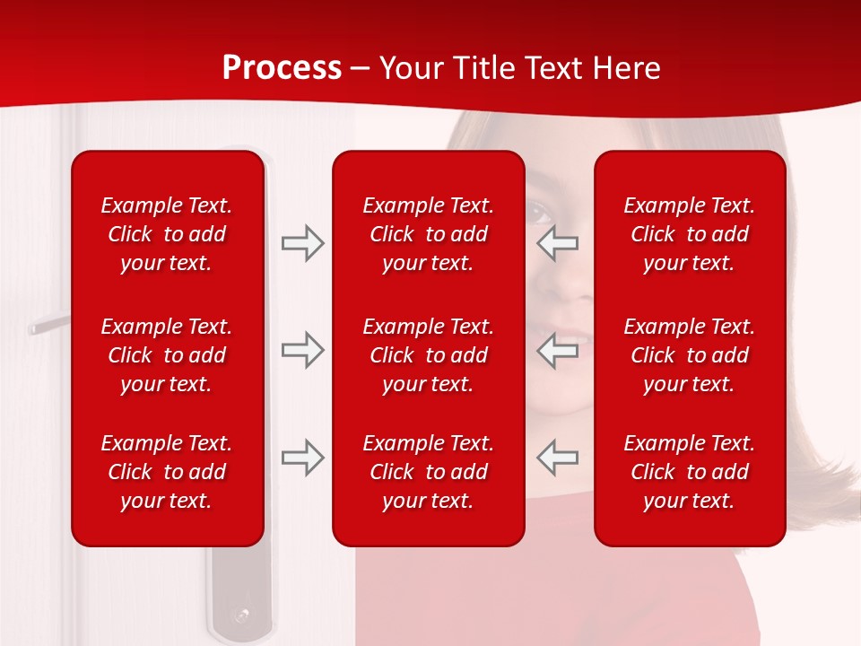 Attractive Female Woman PowerPoint Template
