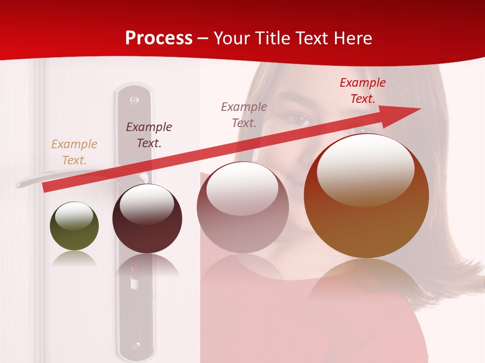 Attractive Female Woman PowerPoint Template