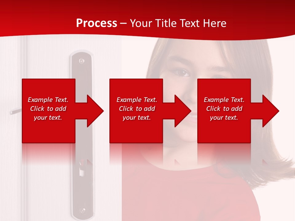 Attractive Female Woman PowerPoint Template